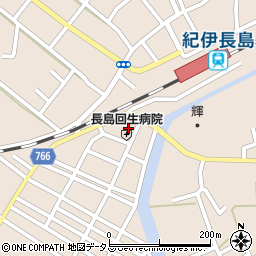 長島回生病院周辺の地図