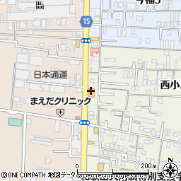ワークマンプラス和歌山大浦店周辺の地図