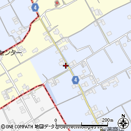 香川県仲多度郡まんのう町西高篠335周辺の地図