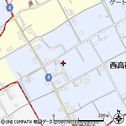 香川県仲多度郡まんのう町西高篠305周辺の地図