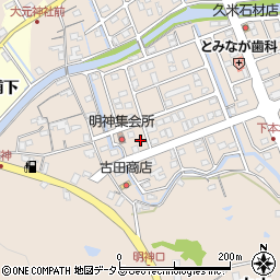 徳島県鳴門市瀬戸町明神下本城237周辺の地図
