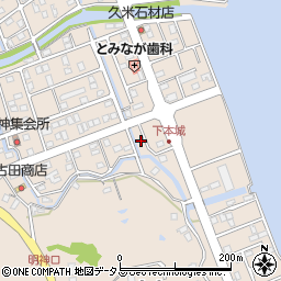 徳島県鳴門市瀬戸町明神下本城164-7周辺の地図