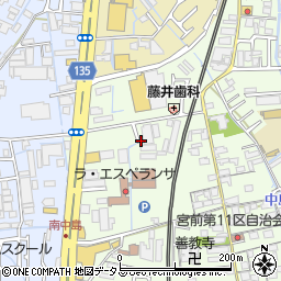 和歌山県和歌山市中島周辺の地図