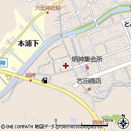 徳島県鳴門市瀬戸町明神下本城93-2周辺の地図