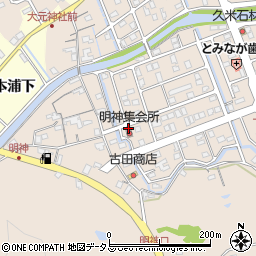 徳島県鳴門市瀬戸町明神下本城242周辺の地図