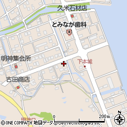 徳島県鳴門市瀬戸町明神下本城172周辺の地図