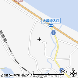 香川県東かがわ市坂元698周辺の地図