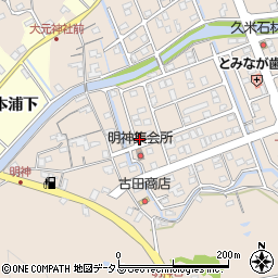 徳島県鳴門市瀬戸町明神下本城259周辺の地図