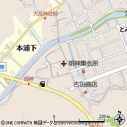 徳島県鳴門市瀬戸町明神下本城95周辺の地図