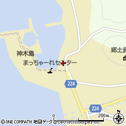 神津島漁協　総務部周辺の地図