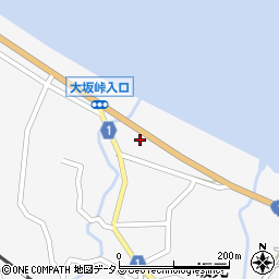 香川県東かがわ市坂元247周辺の地図