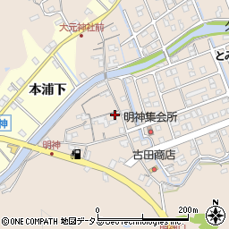 徳島県鳴門市瀬戸町明神下本城96周辺の地図