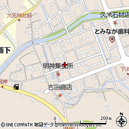 徳島県鳴門市瀬戸町明神下本城249周辺の地図