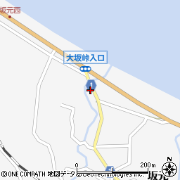 香川県東かがわ市坂元253周辺の地図