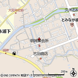 徳島県鳴門市瀬戸町明神下本城258周辺の地図