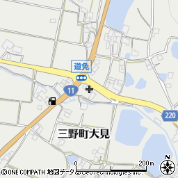 香川県三豊市三野町大見甲-949周辺の地図