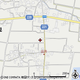 香川県三豊市三野町大見甲-1334周辺の地図