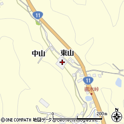 徳島県鳴門市北灘町櫛木ハリ山77周辺の地図