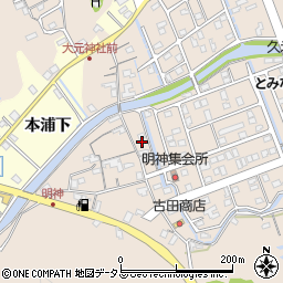 徳島県鳴門市瀬戸町明神下本城15周辺の地図