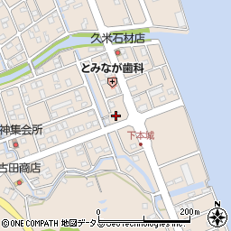 徳島県鳴門市瀬戸町明神下本城195周辺の地図