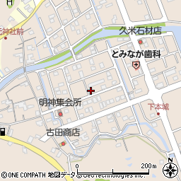 徳島県鳴門市瀬戸町明神下本城221周辺の地図