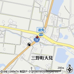 香川県三豊市三野町大見926周辺の地図