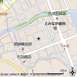 徳島県鳴門市瀬戸町明神下本城219周辺の地図
