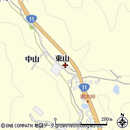 徳島県鳴門市北灘町櫛木東山108-2周辺の地図