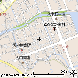 徳島県鳴門市瀬戸町明神下本城218周辺の地図
