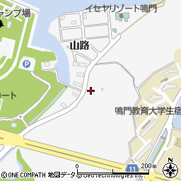 徳島県鳴門市鳴門町高島山路268周辺の地図