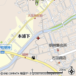 徳島県鳴門市瀬戸町明神下本城106周辺の地図