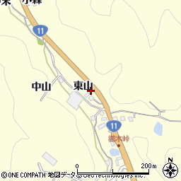 徳島県鳴門市北灘町櫛木東山108-8周辺の地図