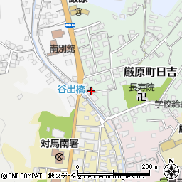 長崎県対馬市厳原町日吉296周辺の地図