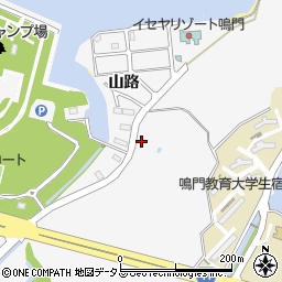 徳島県鳴門市鳴門町高島山路269周辺の地図