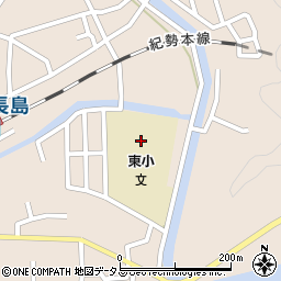 紀北町立東小学校周辺の地図