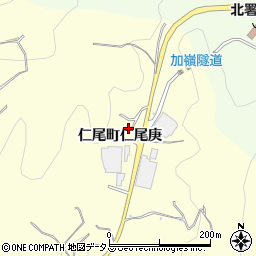 香川県三豊市仁尾町仁尾庚周辺の地図