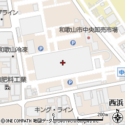和歌山青果周辺の地図