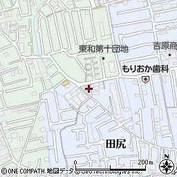 和歌山県和歌山市田尻105周辺の地図