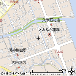 徳島県鳴門市瀬戸町明神下本城210周辺の地図