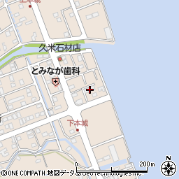 徳島県鳴門市瀬戸町明神下本城157周辺の地図