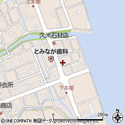 徳島県鳴門市瀬戸町明神下本城158-1周辺の地図
