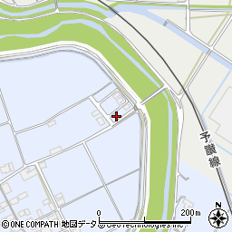 香川県三豊市三野町下高瀬1678-2周辺の地図