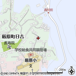 長崎県対馬市厳原町日吉345-4周辺の地図