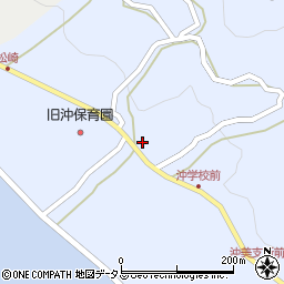 江田島警察署　沖警察官駐在所周辺の地図
