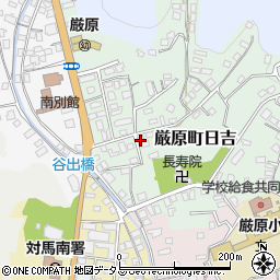 長崎県対馬市厳原町日吉321周辺の地図