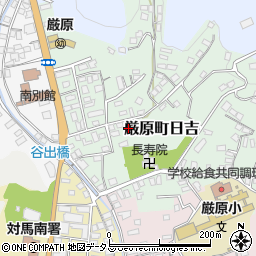 長崎県対馬市厳原町日吉322周辺の地図