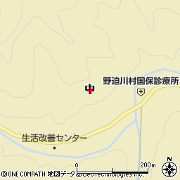 奈良県吉野郡野迫川村中周辺の地図