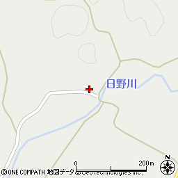 山口県美祢市豊田前町麻生上734周辺の地図