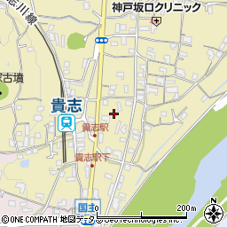和歌山県紀の川市貴志川町神戸736-2周辺の地図
