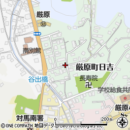 長崎県対馬市厳原町日吉246-3周辺の地図